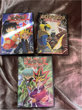 Yu-Gi-Oh DVD Lot WITH SKYSURFER STIKE FORCE DVD 90 MINS , SEE PHOTOS
